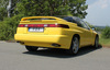 Fox Edelstahl Duplex Sportauspuff Subaru SVX je 130x50mm flachoval eingerollt abgeschrägt