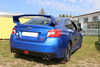 FOX Edelstahl Duplex Sportauspuffanlage ab Kat Subaru WRX STI Stufenheck ab 2014 je 2x90mm rund eingerollt