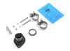 Fox Edelstahl Racing-Komplettanlage ab Kat Toyota Corolla E12 1.4l & 1.6l Schrägheck 2x80mm rund eingerollt gerade mit Absorber