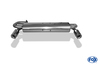 Fox Edelstahl Duplex Sportauspuff Toyota MR2 W2 Bj.89-99 1x90mm rund eingerollt gerade mit Absorber