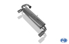 Fox Edelstahl Duplex Sportauspuff Toyota MR2 W2 Bj.89-99 1x90mm rund eingerollt gerade mit Absorber