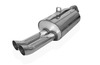 Fox Edelstahl Sportauspuff Toyota Paseo L5 2x70mm DTM rund scharf gerade