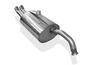 Fox Edelstahl Sportauspuff Toyota Paseo L5 2x70mm DTM rund scharf gerade