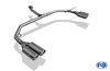 FOX Edelstahl Duplex Endrohrsystem Toyota RAV4 IV Diesel ab 2013 je 2x80mm rund eingerollt abgeschrägt mit Absorber
