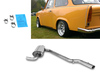 Fox Edelstahl Sportauspuff Trabant 1.1l Limousine u. Kombi 1x55mm rund scharf gerade