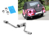 Fox Edelstahl Sportauspuff-Komplettanlage ab Kat. Trabant Kübel 1.1l Kübelwagen Tramp 1x80mm rund eingerollt gerade mit Absorber