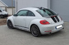 Fox Edelstahl Duplex Sportauspuff-Komplettanlage ab Kat VW Beetle Typ 5C 1.4l TSI (Mod. mit Starrachse) je 115x85mm oval eingerollt seitlich abgeschrägt