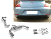 Fox Edelstahl Duplex Racing-Komplettanlage ab Kat VW Beetle inkl. Cabrio Typ 16 5C 1.2l (Mod. mit Starrachse) je 100mm rund doppelwandig doppelwandig abgeschrägt