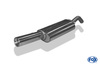 Fox Edelstahl Sportauspuff VW Corrado G60 1x90mm rund eingerollt gerade mit Absorber