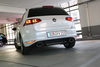 Fox Edelstahl Duplex Sportauspuff-Komplettanlage ab Kat VW Golf 7 1.2l 1.4l TSI 1.6l TDI je 160x90mm oval eingerollt seitlich abgeschrägt mit Absorber