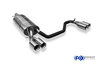 Fox Edelstahl Duplex Racing-Komplettanlage ab Kat VW Passat 3B 3BG je 2x80mm rund doppelwandig gerade