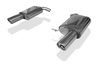 FOX Edelstahl Duplex Sportauspuffanlage ab Kat VW Passat 3C 3.2 FSI 4Motion je 100mm rund eingerollt abgeschrägt mit Absorber