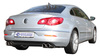 Fox Edelstahl Duplex Sportauspuff VW Passat 3C inkl. CC 2.0 TDI 2x90mm rund eingerollt gerade mit Absorber