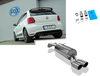 Fox Edelstahl Sportauspuff VW Polo 6R WRC 2x90mm rund eingerollt abgeschrägt