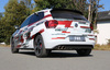 FOX Edelstahl Racing-Auspuffanlage ab Kat VW Polo 6 GTI Typ AW 2x90mm rund eingerollt abgeschrägt