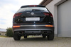 FOX Edelstahl Duplex Sportauspuff VW Tiguan 2 Typ AD1 2.0l 132kW 4Motion je 160x90mm oval eingerollt seitlich abgeschrägt