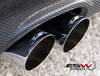 FSW Komplettanlage ab Kat. Seat Altea 5P 2x76mm rund abgeschrägt
