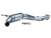 FSW RacingLine Edelstahl Vorschalldämpfer VW Golf 5 GTI 2x76mm rund abgeschrägt
