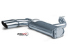 FSW Edelstahl Sportauspuff VW Golf 5 GTI 2x76mm rund abgeschrägt