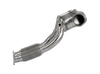 HJS Edelstahl Ø96mm Downpipe mit Sport-Kat Audi RS3 Typ 8V 2017-2018
