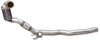 HJS Edelstahl Ø76mm Downpipe mit Kat Audi TT u. TTS Typ 8S ab 2014