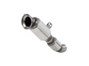 HJS Edelstahl Ø80mm Downpipe mit Kat BMW 1er M140i F20 F21 (für Modelle mit OPF)