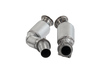 HJS Edelstahl Ø80mm Downpipe mit Kat BMW M4 F82 F83 inkl. Competition, GTS u. CS