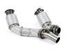 HJS Edelstahl Ø80mm Downpipe mit Kat BMW M4 F82 F83 inkl. Competition, GTS u. CS