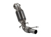 HJS Edelstahl Ø61mm Downpipe mit Kat BMW 3er F30 F31