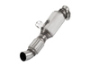HJS Edelstahl Ø80mm Downpipe mit Kat BMW 2er M240i F22 Coupe u. F23 Cabriolet