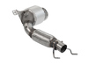 HJS Edelstahl Ø70mm Downpipe mit Kat Mini Cooper S + JCW F54 F55 F56 F57 F60