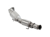 HJS Edelstahl Ø76mm Downpipe mit Kat Ford Focus 3 RS 2.3l Ecoboost