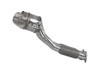 HJS Edelstahl Ø96mm Downpipe mit Sport-Kat Audi TT RS Typ 8S 2016-2018