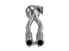 HJS Edelstahl Ø96mm Downpipe mit Sport-Kat Audi RS3 Typ 8V 2017-2018