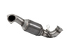 HJS Edelstahl Ø65mm Downpipe mit Kat Peugeot 207