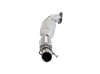 HJS Edelstahl Ø76mm Downpipe mit Kat Ford Focus 3 RS 2.3l Ecoboost