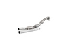 HJS Edelstahl Ø70mm Downpipe mit Kat Seat Toledo 5P
