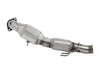 HJS Edelstahl Ø76mm Downpipe mit Kat Ford Focus 3 RS 2.3l Ecoboost