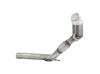HJS Edelstahl Ø76mm Downpipe mit Kat Skoda Octavia RS und 1.8l Typ 5E