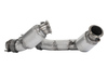 HJS Edelstahl Ø80mm Downpipe mit Kat BMW M2 Competition u. CS F87 (Modelle mit OPF)