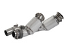HJS Edelstahl Ø80mm Downpipe mit Kat BMW M4 F82 F83 inkl. Competition, GTS u. CS