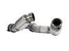 HJS Edelstahl Ø80mm Downpipe mit Kat BMW M4 F82 F83 inkl. Competition, GTS u. CS