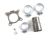 HJS Edelstahl Ø70mm Downpipe mit Kat VW Golf 6 GTI inkl. 1.8l