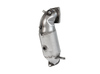 HJS Edelstahl Ø89mm auf Ø70mm Downpipe mit Sport-Kat Hyundai I30N Performance