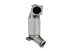 HJS Edelstahl Ø89mm auf Ø70mm Downpipe mit Sport-Kat Hyundai I30N Performance