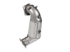 HJS Edelstahl Ø89mm auf Ø70mm Downpipe mit Sport-Kat Hyundai I30N Performance