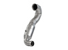 HJS Edelstahl Ø89mm Downpipe mit Kat Mercedes CLA45 AMG C117