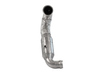 HJS Edelstahl Ø89mm Downpipe mit Kat Mercedes CLA45 AMG C117