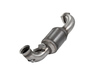HJS Edelstahl Ø65mm Downpipe mit Kat Peugeot 207