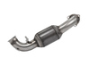 HJS Edelstahl Ø65mm Downpipe mit Kat Peugeot 207